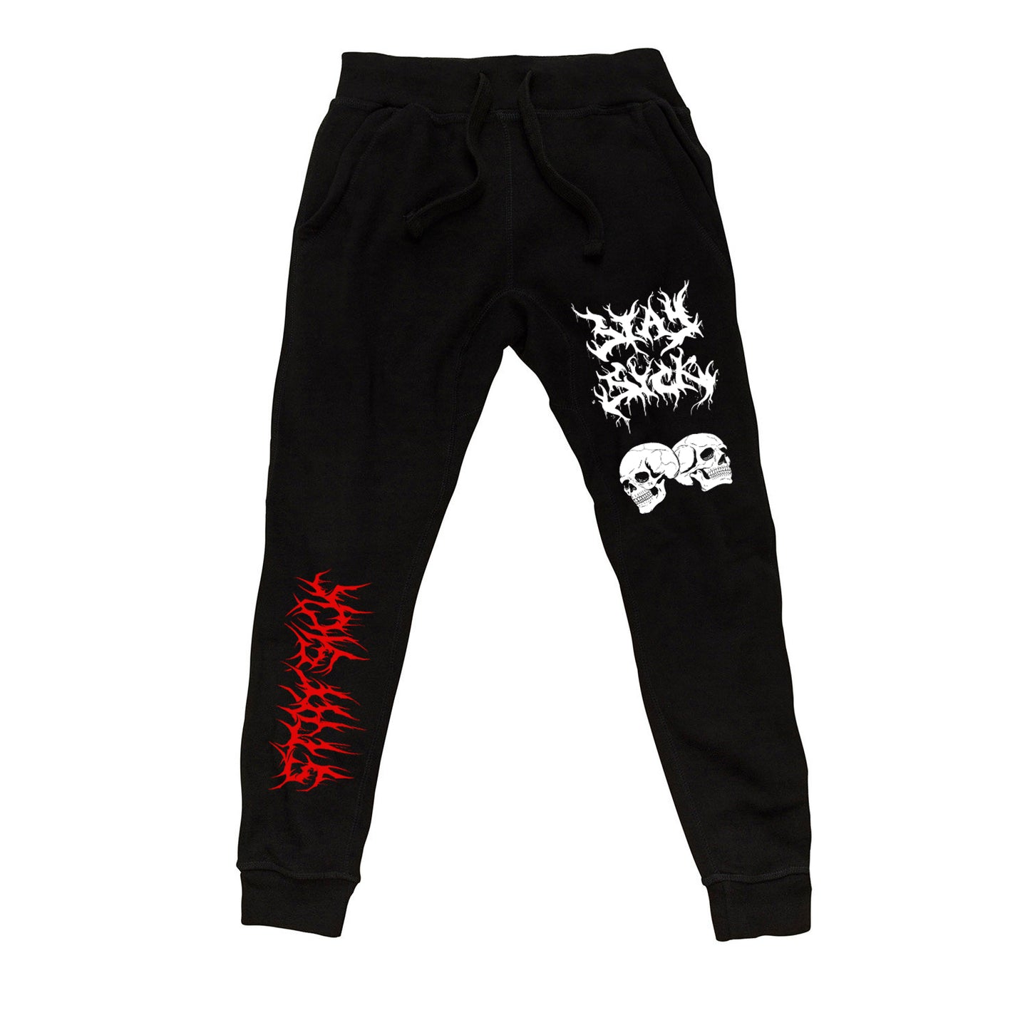 Double Death Black Joggers