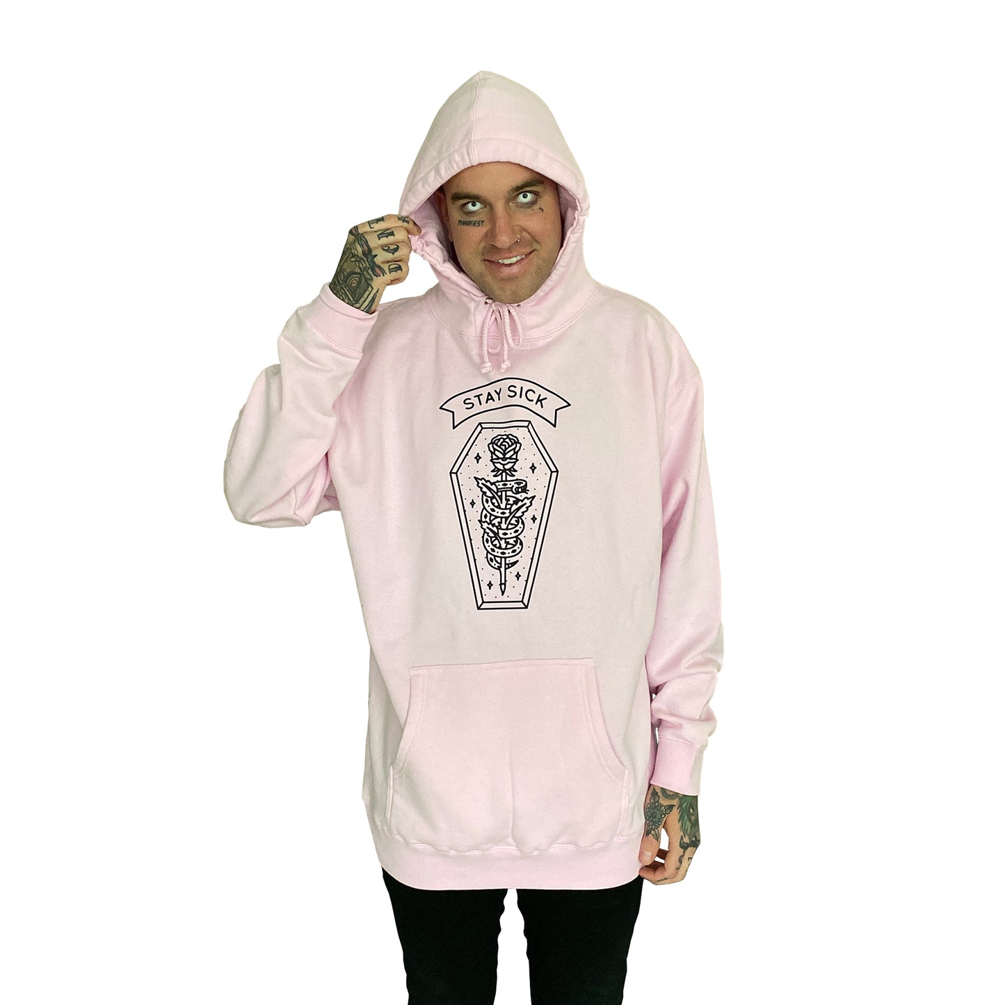 Snake Coffin Pink
