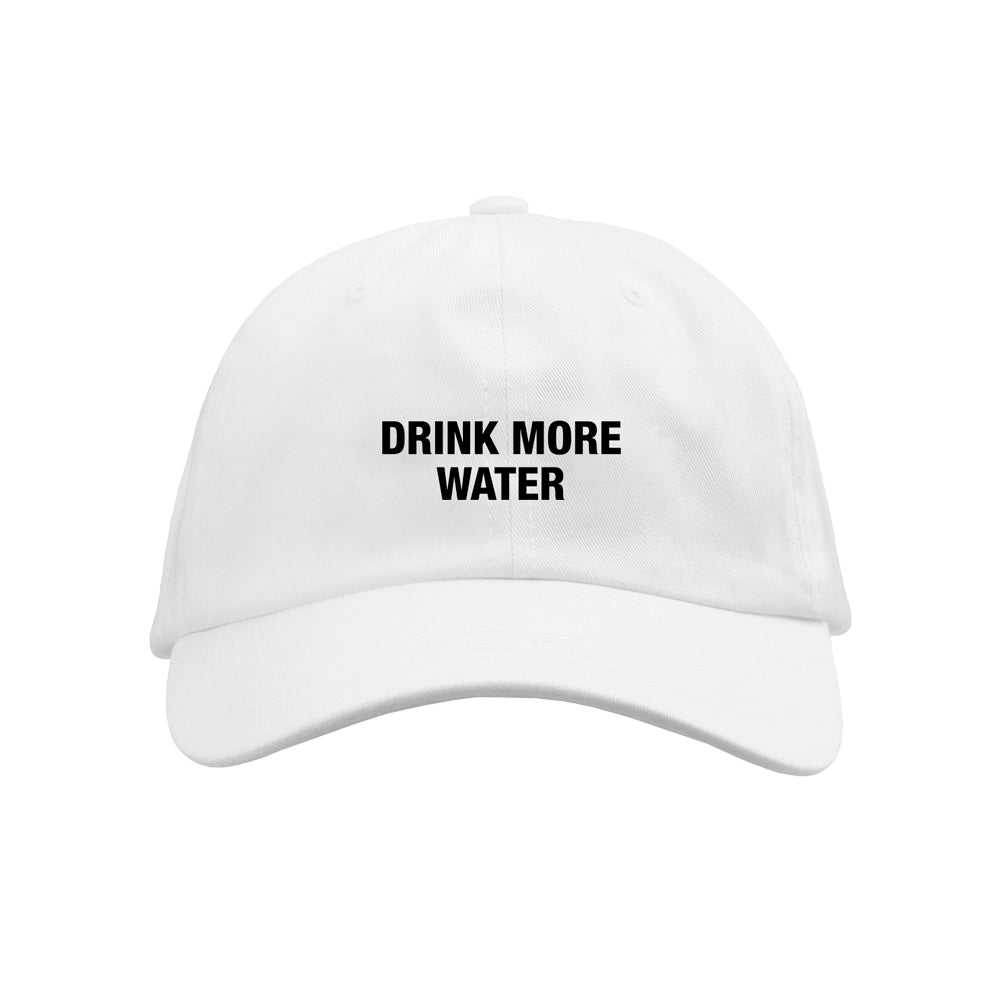 Drink More Water White Dad Hat
