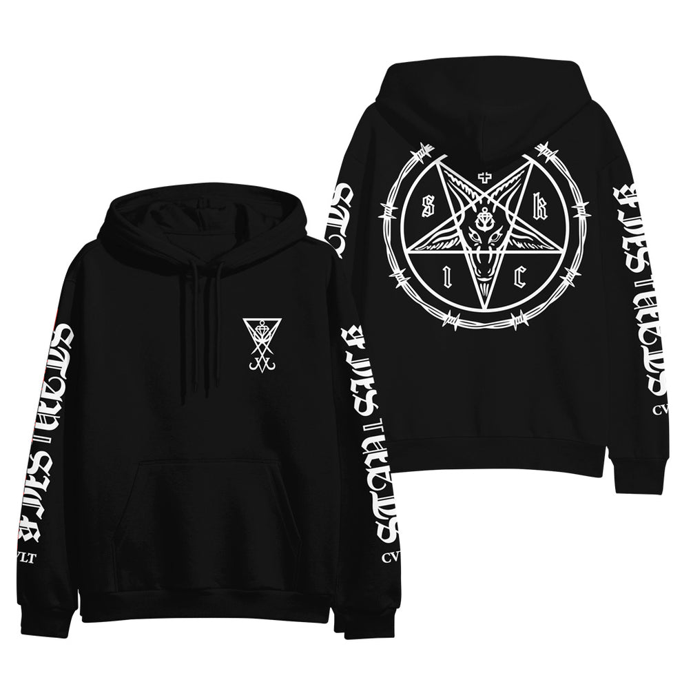 Cult Black Pullover – Stay Sick Clothing