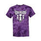 3 Aliens Crystal Purple Dye T-Shirt