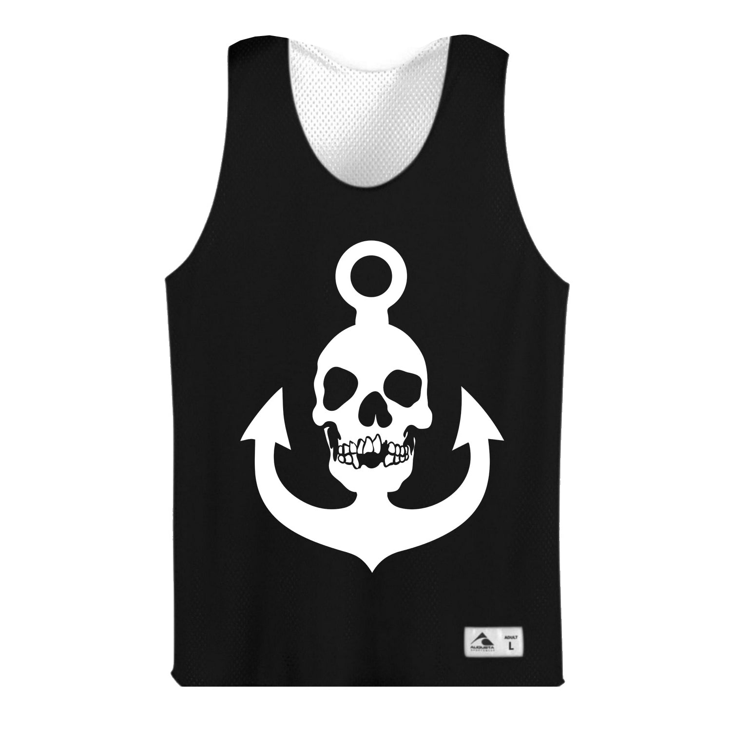 Skull Anchor Black Jersey – Stay Sick Clothing