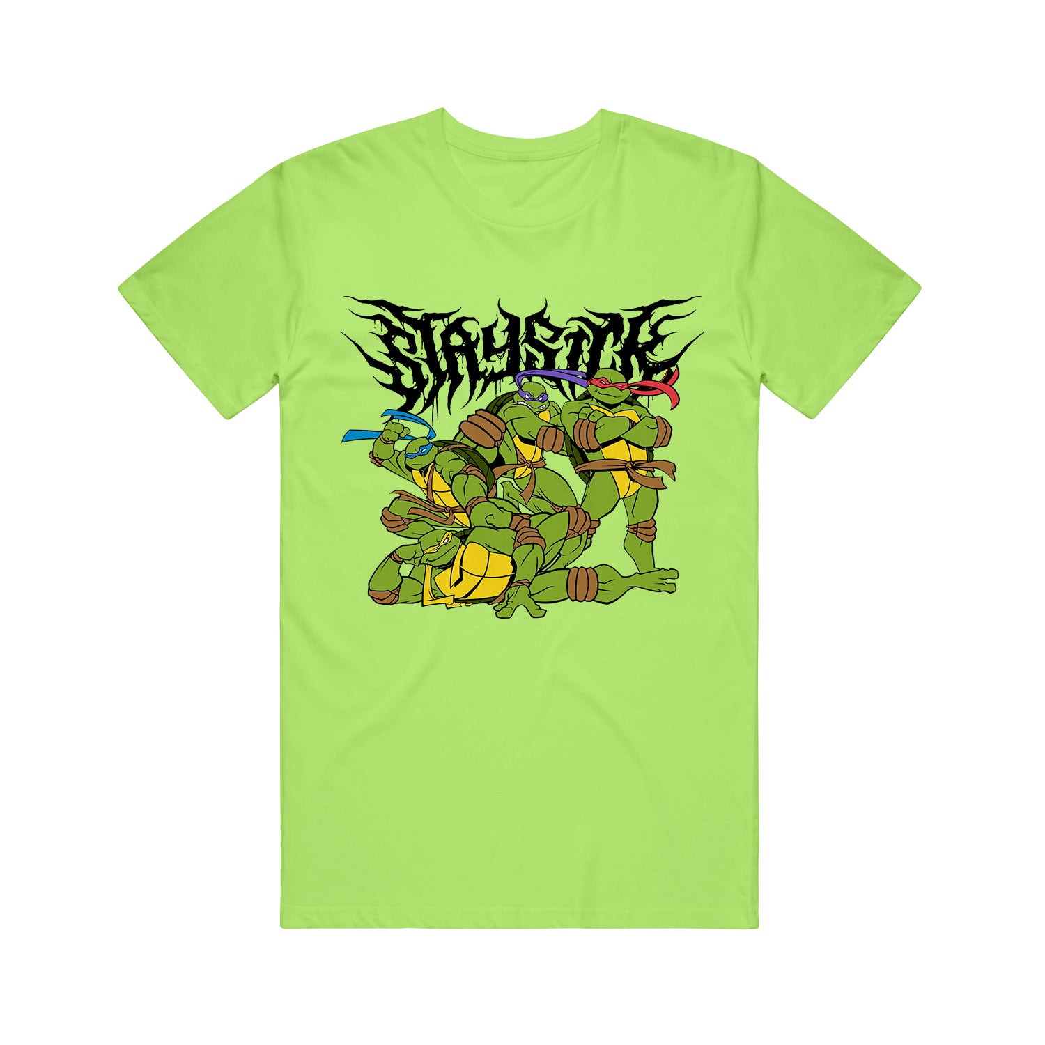 TMNT Lime T-Shirt – Stay Sick Clothing