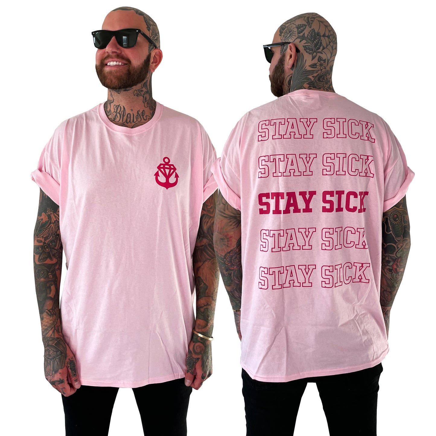 Repeat Light Pink T-Shirt